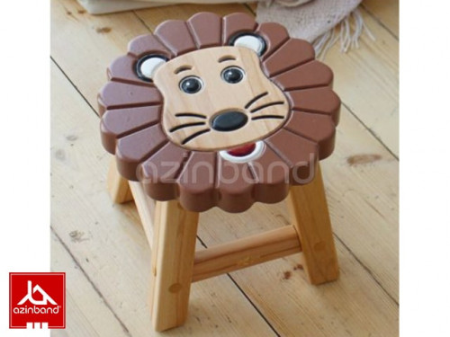 صندلی کودک چوبی طرح آقاشیره